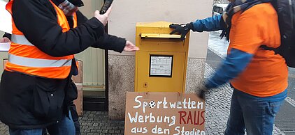 Stellungnahme geht auf den Postweg