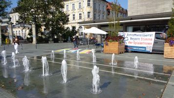 Am Europabrunnen Regensburg